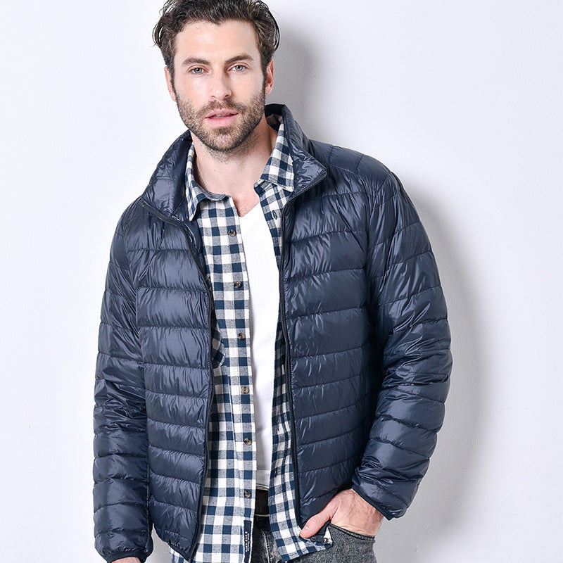 Casual down jacket for men