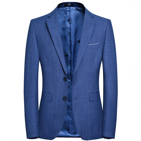 Blazer casual de hombre color azul para hombre.