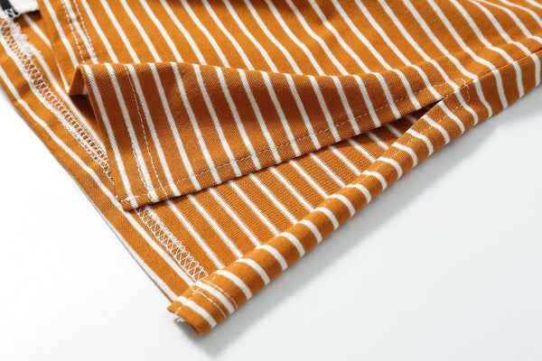 Korean Loose Striped T-shirt