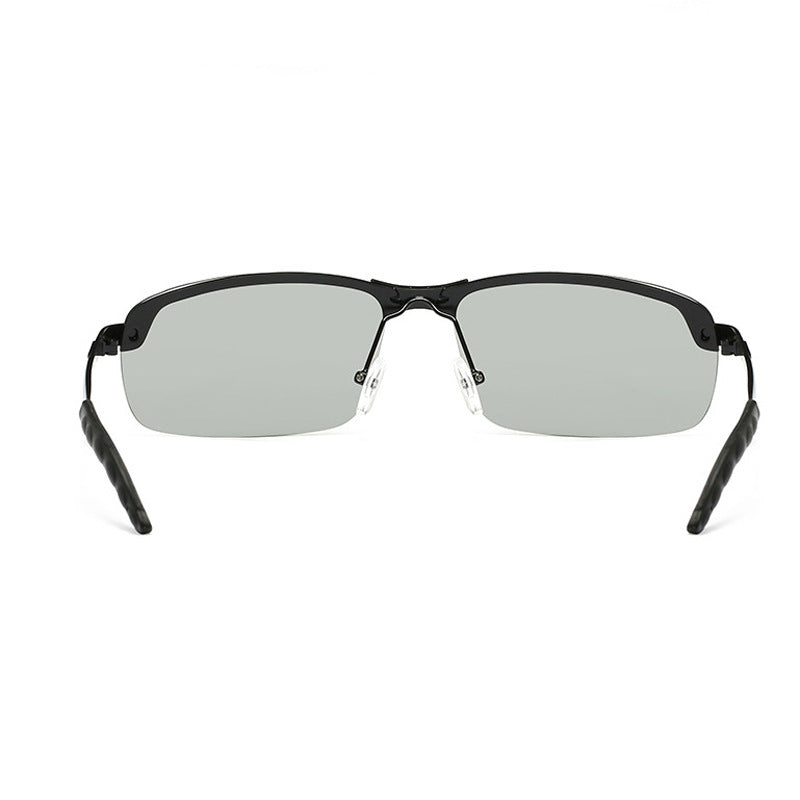 Gafas de conducción para hombre, gafas de sol polarizadas para día y noche, que cambian de color