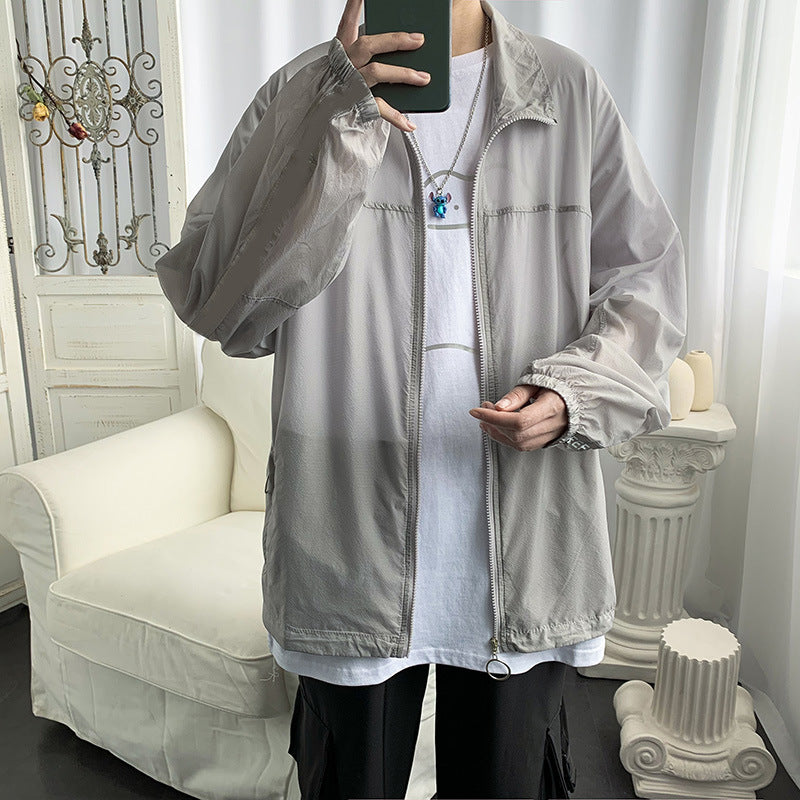 Thin Coat All-match Loose Reflective trendy jacket