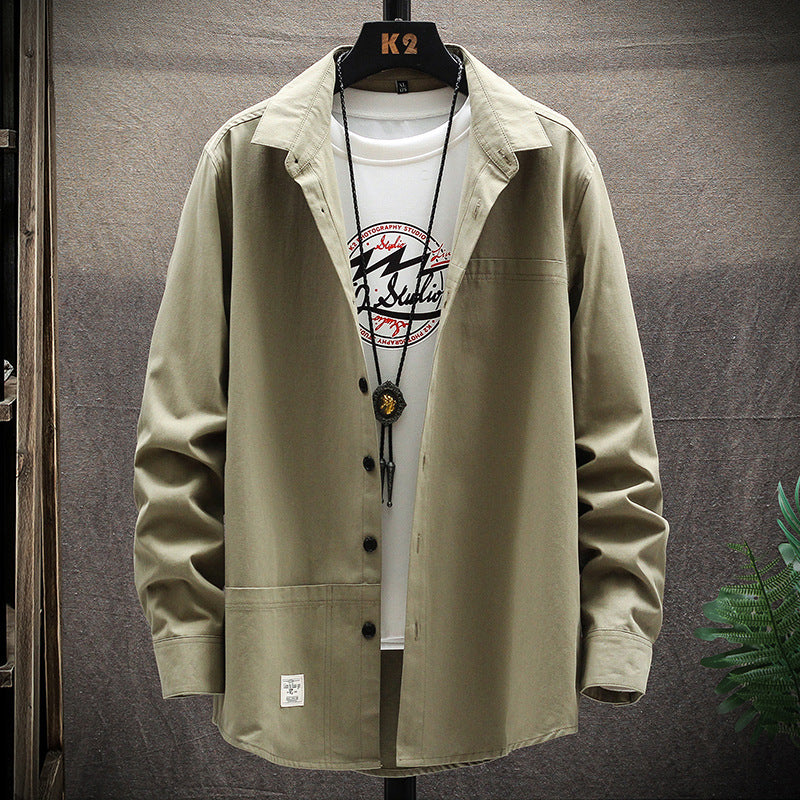New Style Japanese Casual Handsome shirt Jacket