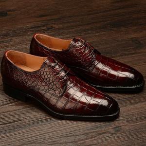 Stitching Color Matching Men's Car Stitching Leather Shoes