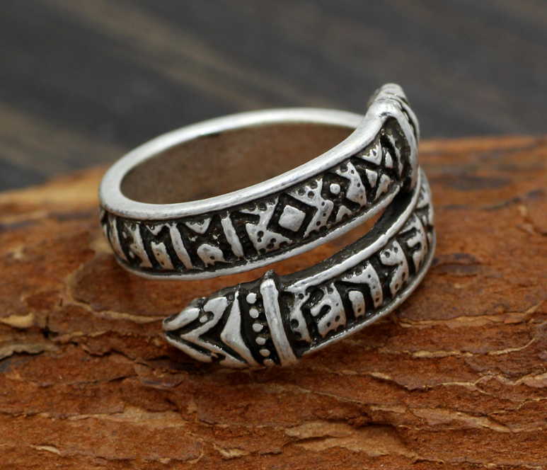 Viking Dragon Runes for men