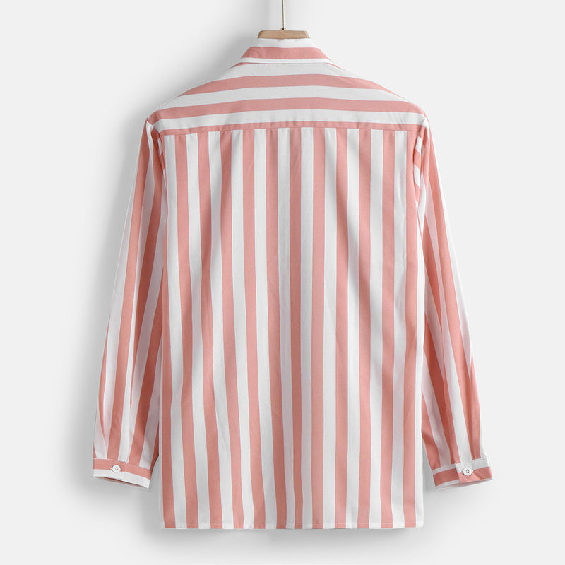 Men's long sleeve striped shirt