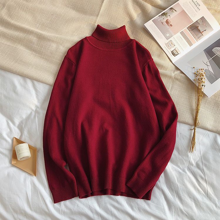 Turtleneck Slim Sweater