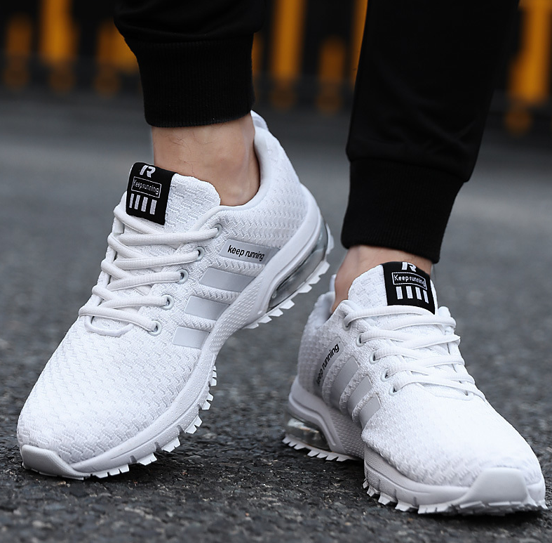 sports shoes breathable mesh outdoor men and women running shoes