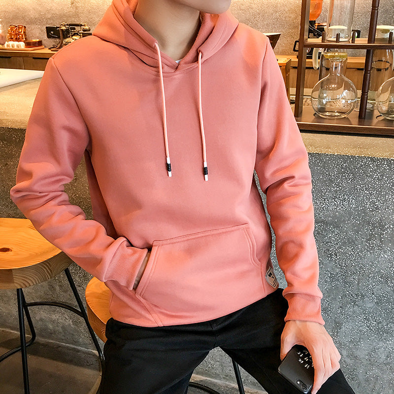 Casual Hooded Fitted Pullover Sweater