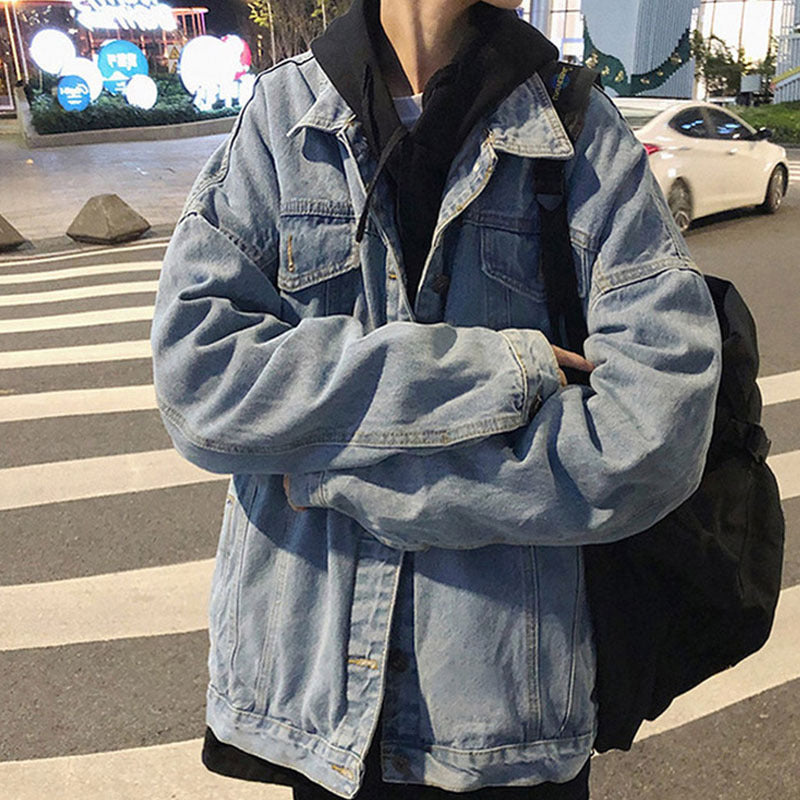 Men denim jacket