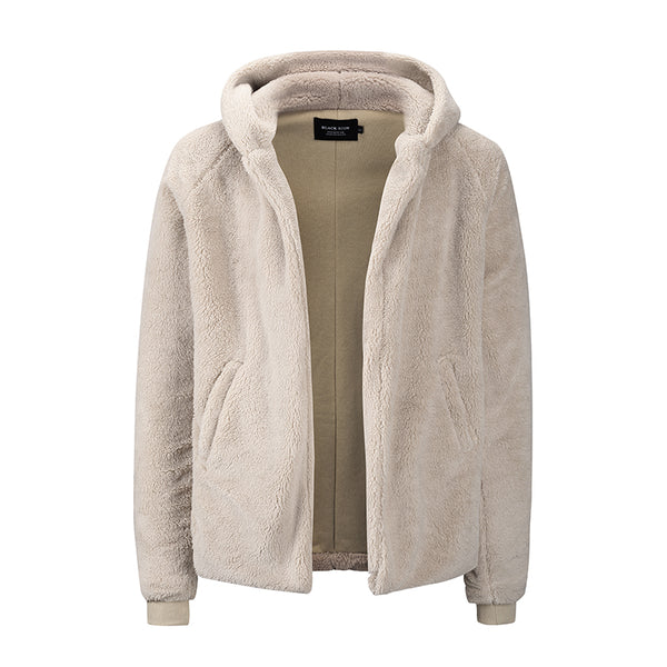 Hooded Sherpa Fleece Jacket