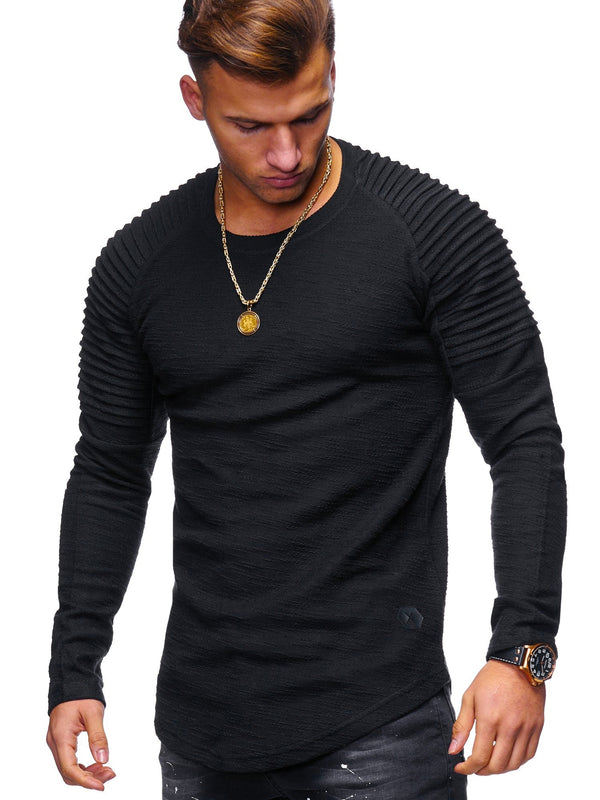 Round Neck Long Sleeve T-Shirt