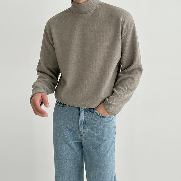 Thickened Versatile Cotton Turtleneck sweater