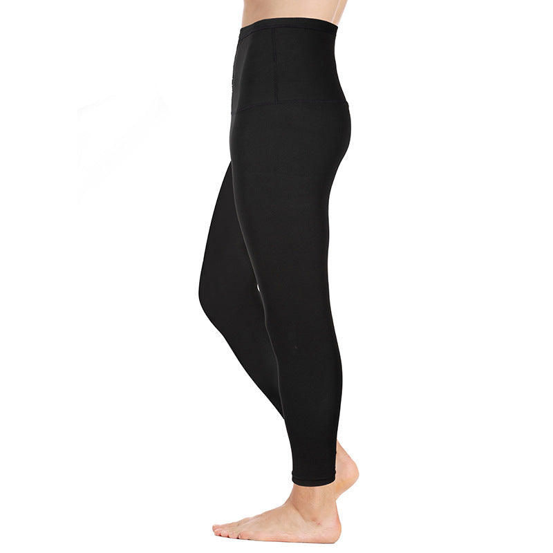 Sweaty Abdomen Waist Shaping Yoga Men's Sports Tights pants