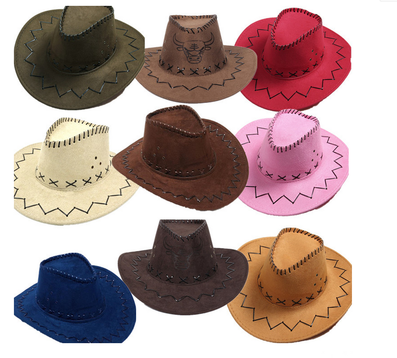 Sombrero de vaquero occidental Sombrero de ala ancha