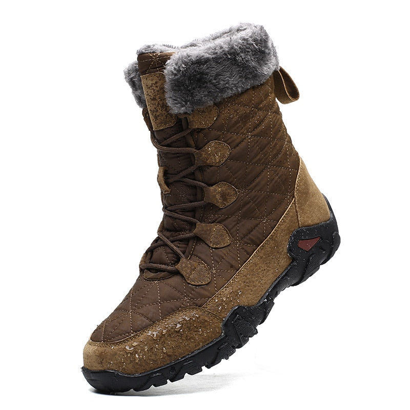 Warm And Fleece Cotton Shoes Snow Boots Winter Anti-Slip boots