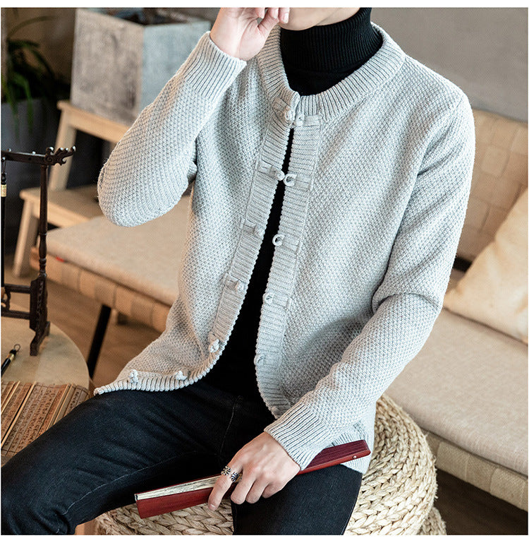 Sweater Men's Knitted Cardigan