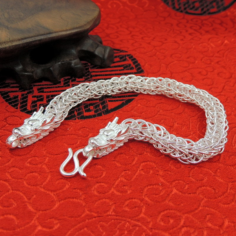 Men's Bracelet in Sterling Silver