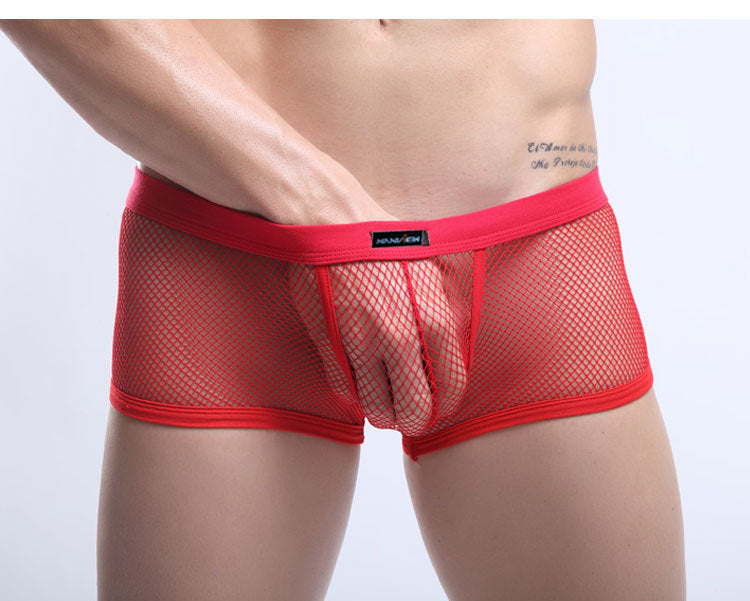 ROPA INTERIOR SEXY DE RED DE PESCADO PARA HOMBRE