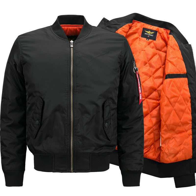 Chaqueta de vuelo acolchada para hombre 