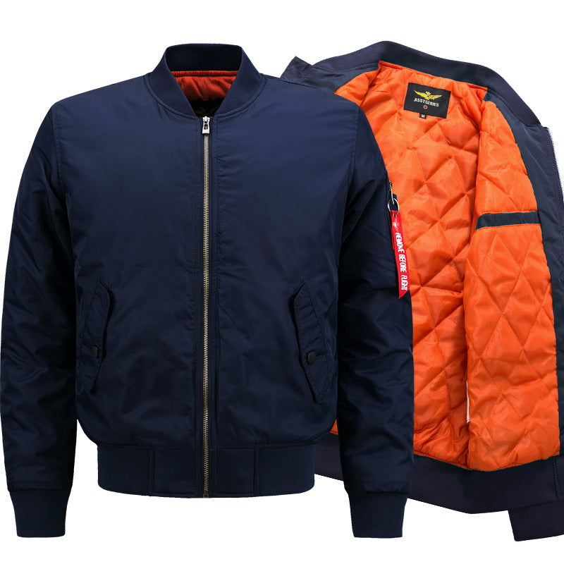 Chaqueta de vuelo acolchada para hombre 