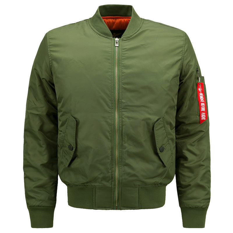 Chaqueta de vuelo acolchada para hombre 