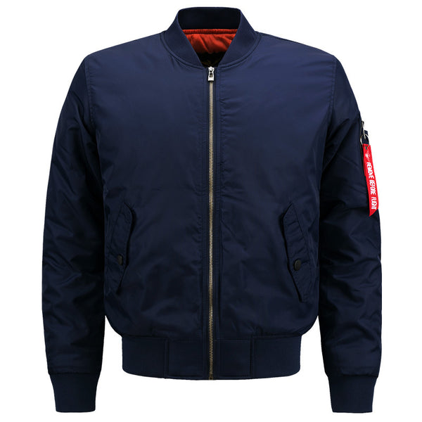 Chaqueta de vuelo acolchada para hombre 