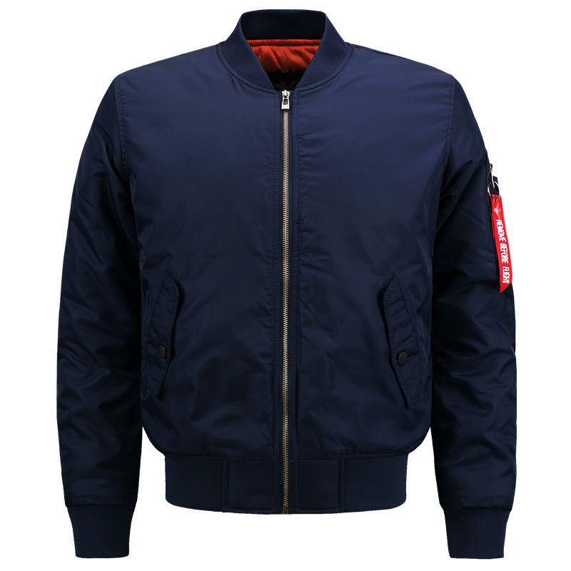 Chaqueta de vuelo acolchada para hombre 