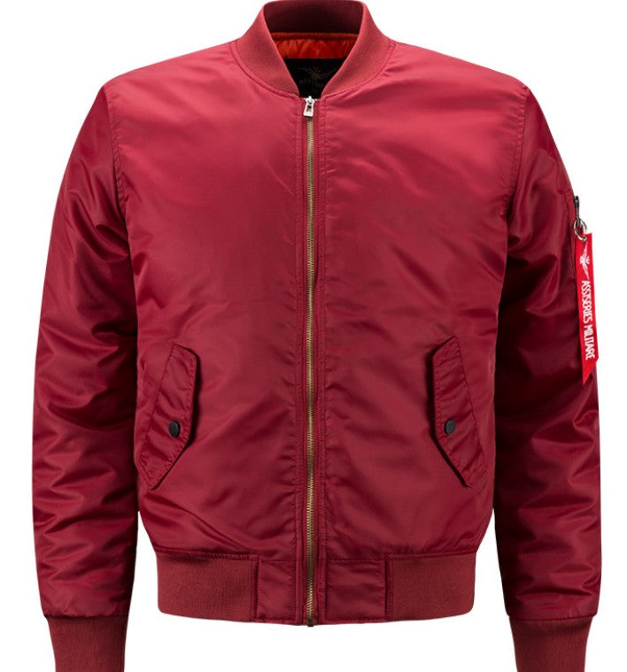 Chaqueta de vuelo acolchada para hombre 