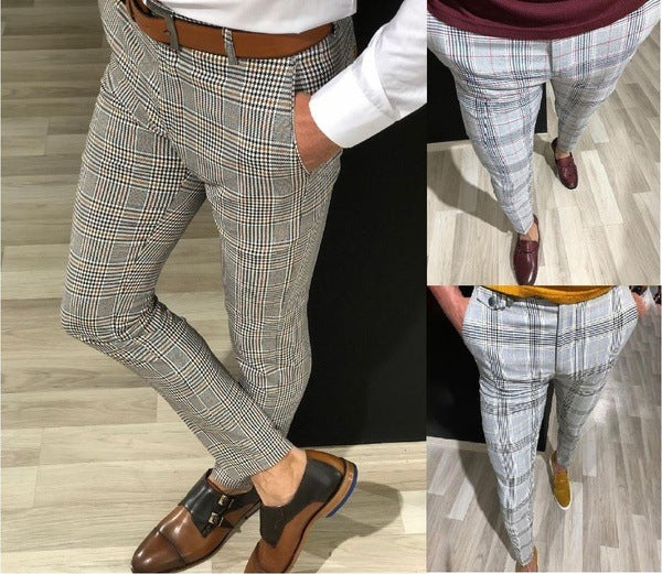 Business Casual Versatile Small Leg Trousers