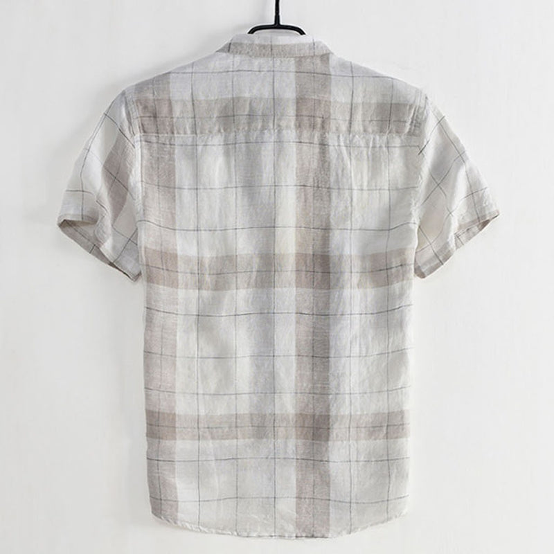 Men's check shirt