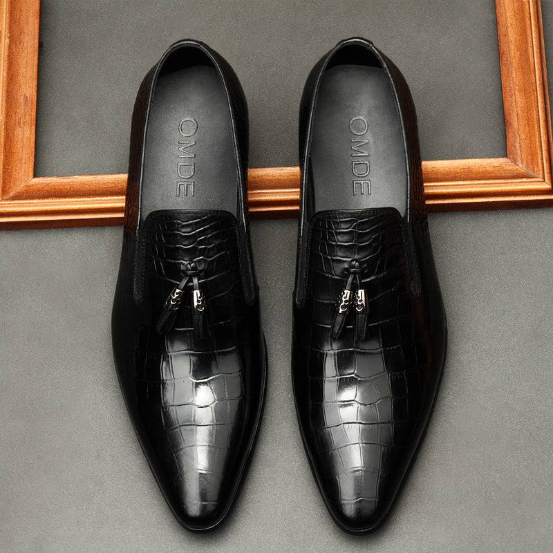 Formal Men Business Dress Pointed Toe Shoes