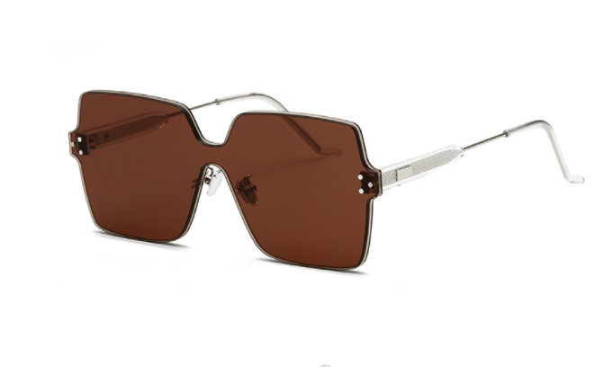 New Catwalk Style Rimless Sunglasses