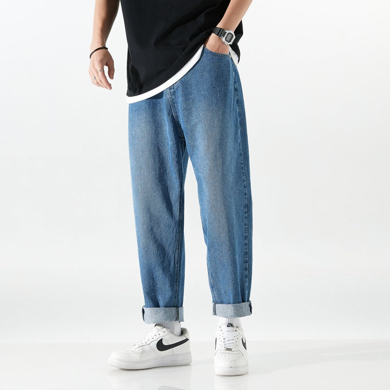 Trendy Brand Drape Jeans Men