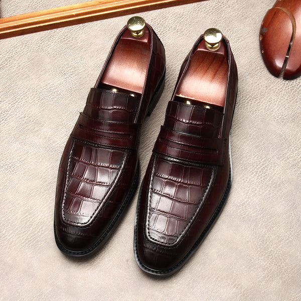 Zapatos de hombre Trajes de negocios Calzado de moda para hombre Zapatos de cuero