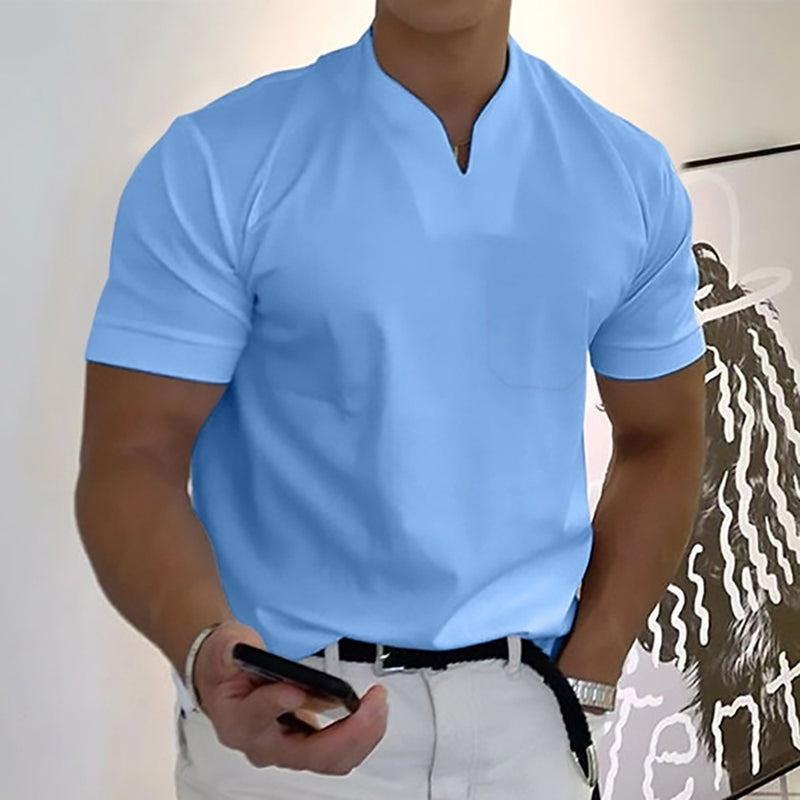 Camisa de manga corta de verano para hombre