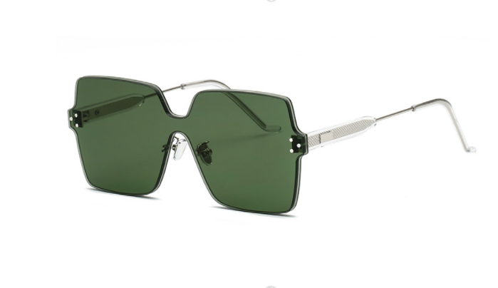 New Catwalk Style Rimless Sunglasses