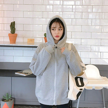 Hooded Zipper Jacket