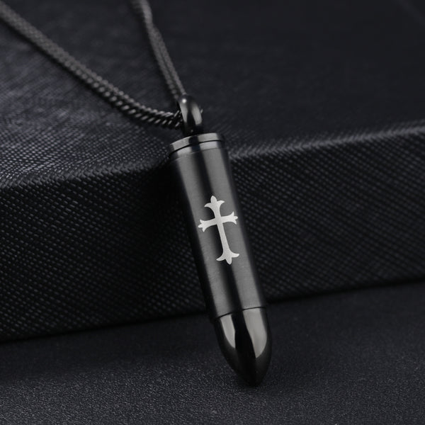 Stainless Steel Men's Pendant Necklace