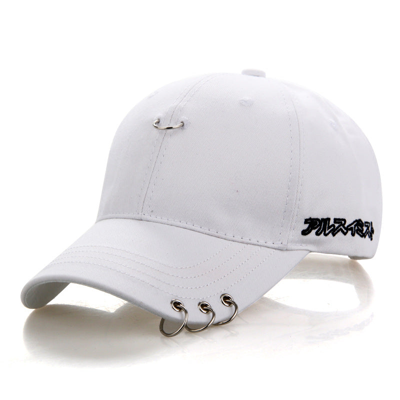 summer baseball cap hoop cotton duck tongue hat