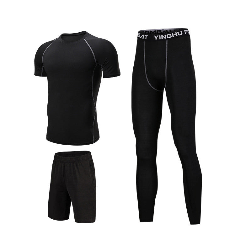 Running Workout Clothes Men 7pcs sets | Gym Fitness sports sets