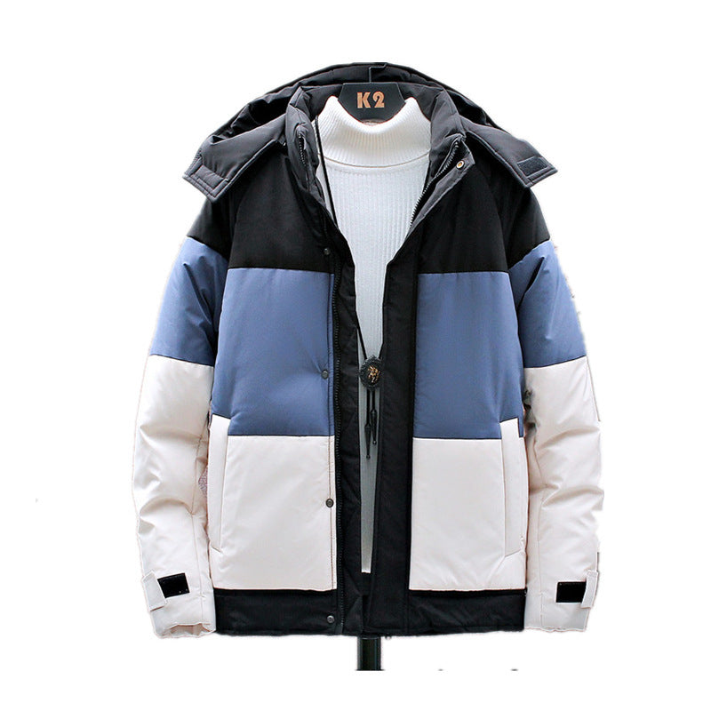 Youth Warm And Thick Hooded Cotton Jacket