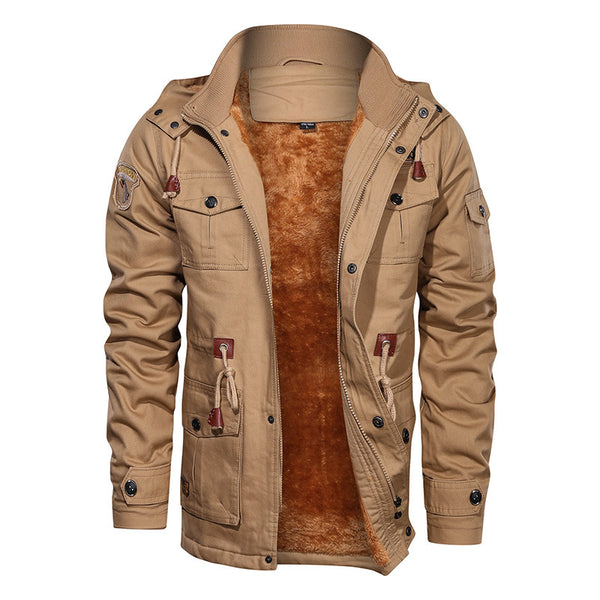 Chaqueta polar de invierno para hombre Mountain Skin