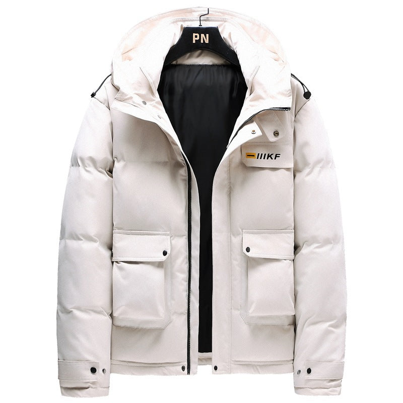 Men's Hooded Padded Down Jacket