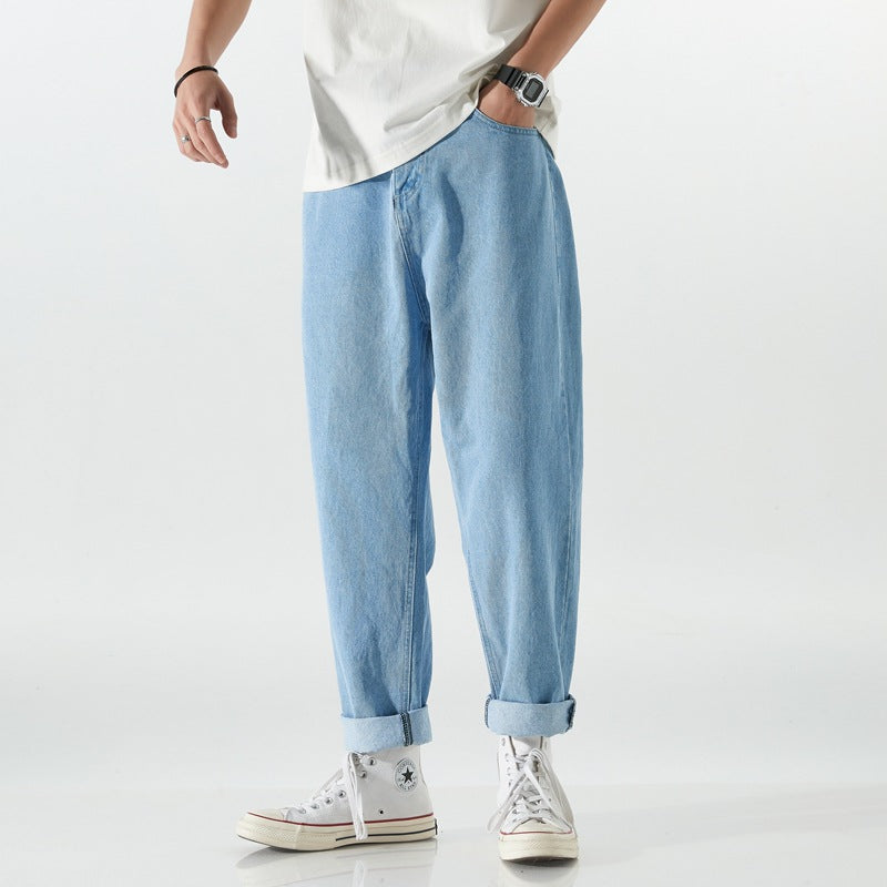Trendy Brand Drape Jeans Men