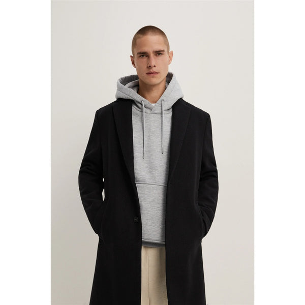Men's Comfortable-fit Woolen Coat