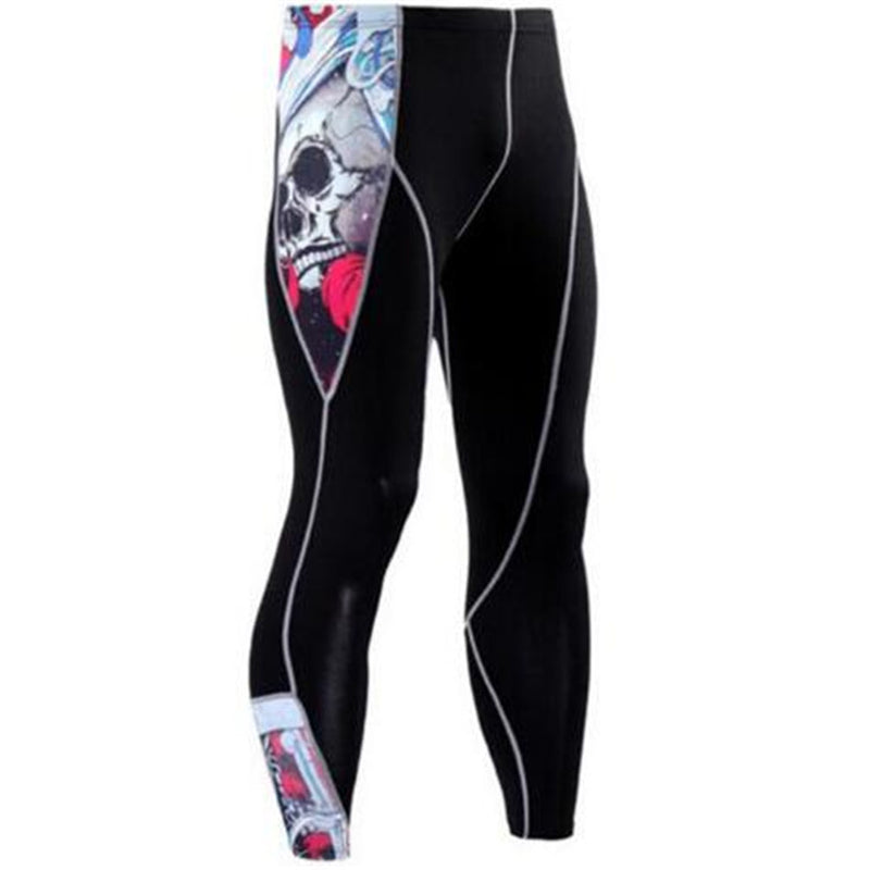 Tight-fitting Men's Stretch, Breathable And Quick-drying Football Basketball Leggings