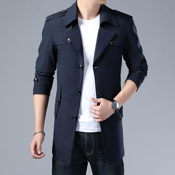 Chaqueta casual cortavientos para hombre.