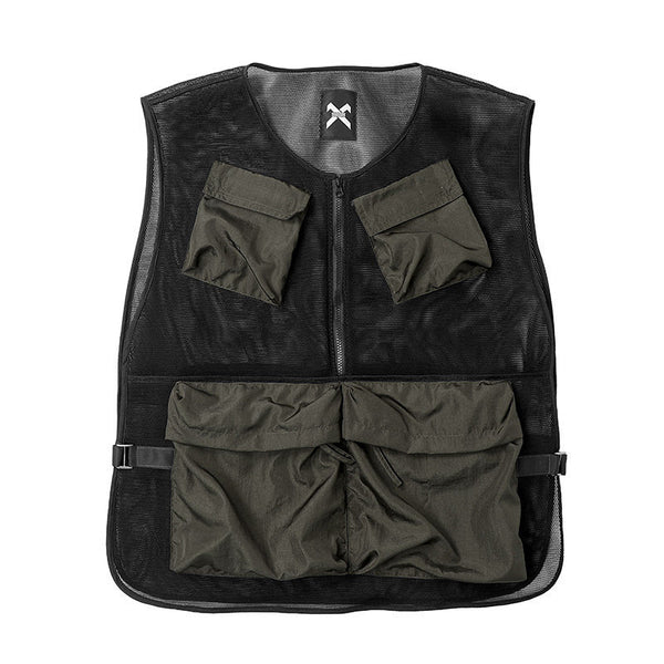 Men's Loose Casual Stitching Tooling Vest