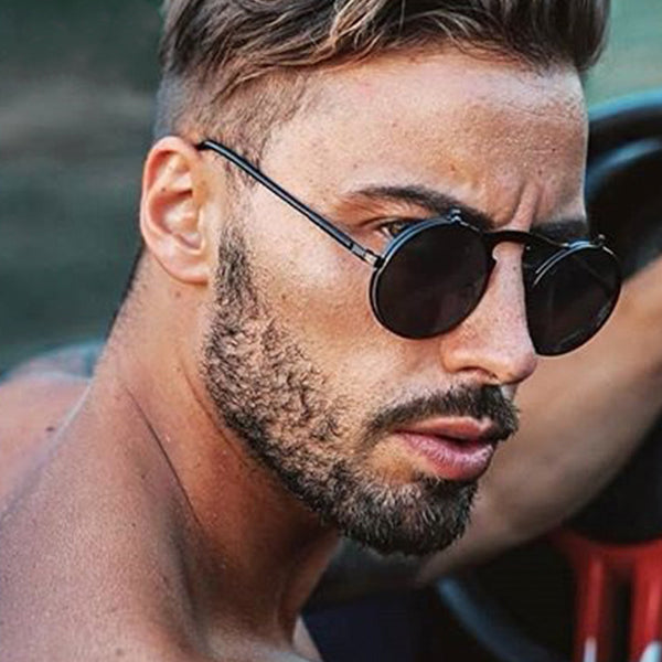 Gafas de sol redondas de moda personalizadas para hombres