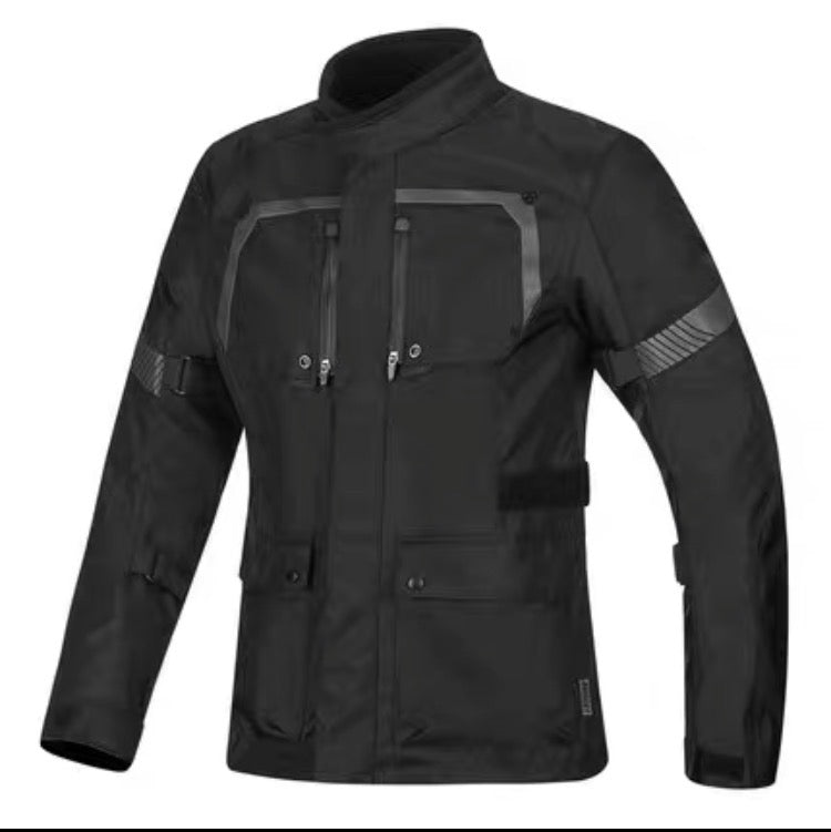 Warm And Waterproof Pull Four-season Motorcycle jacket men